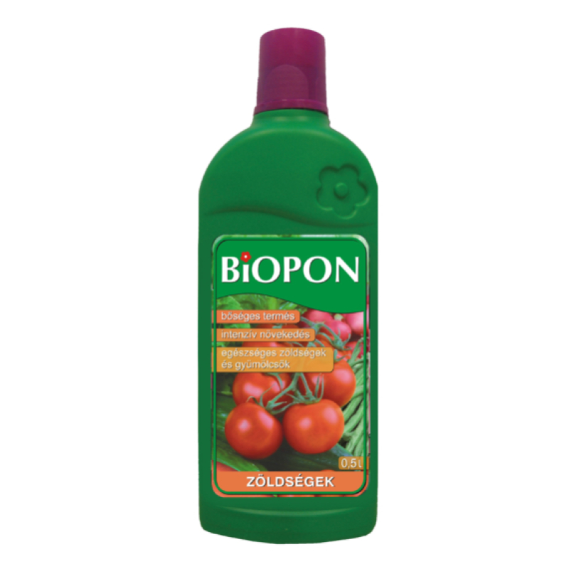Biopon zöldségfélék tápoldat 0,5L (B1168)