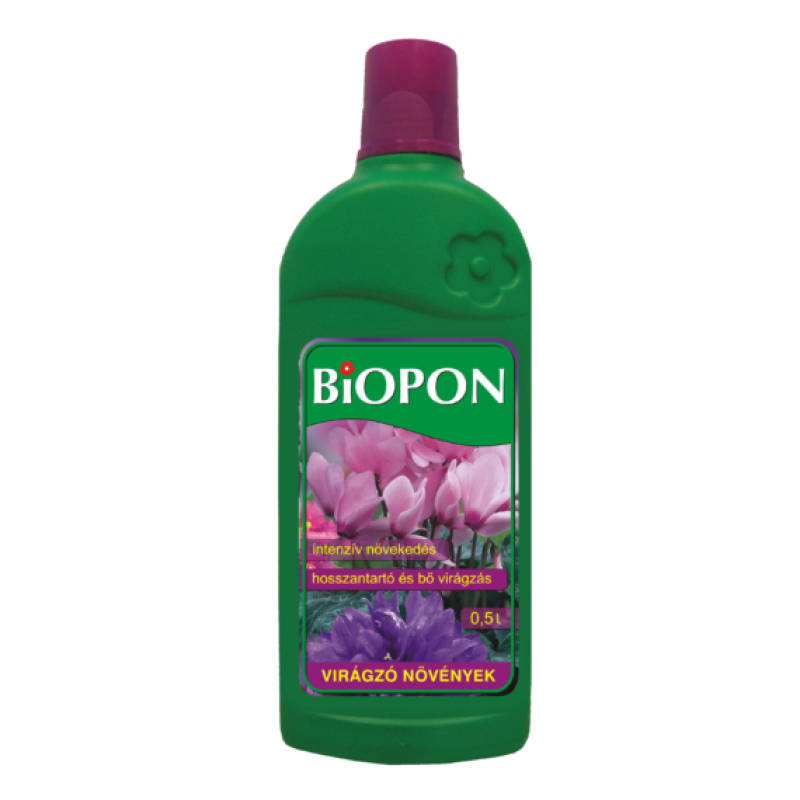 Biopon virágzó növények tápoldat 0,5L (B1008)