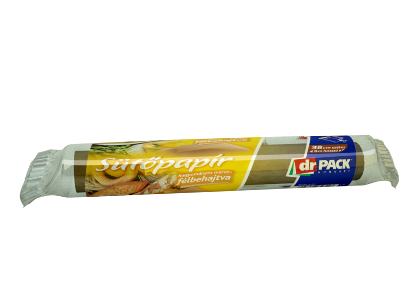 drPACK sütőpapír szilikonos félbehajtott 8 m