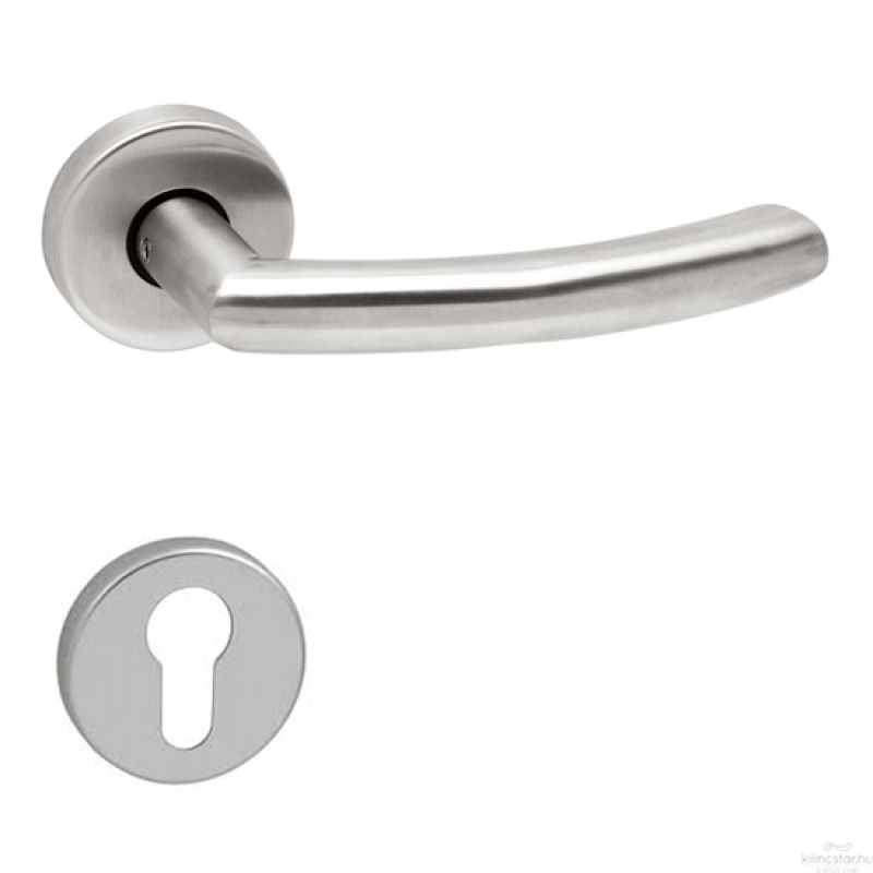 Maestro Kilincs rozettás cilinderlyukas inox Gino (3675256)