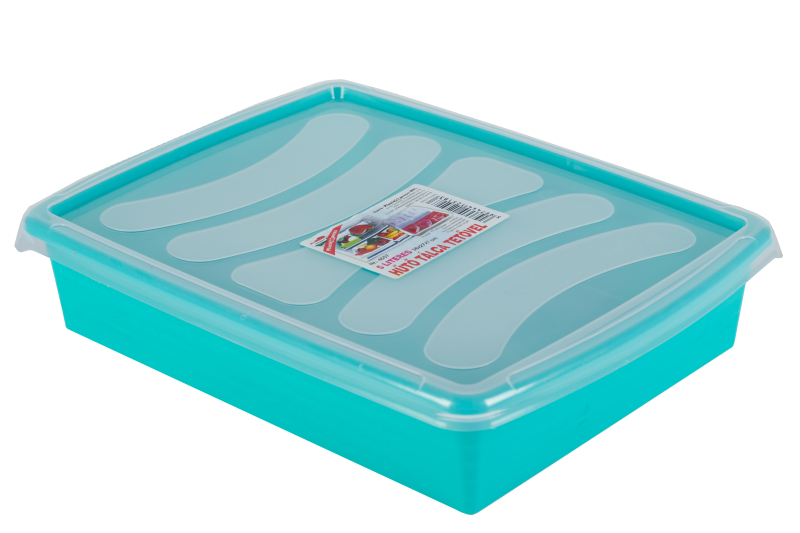 Hűtő tálca tetővel 5 L, zöld (4557)