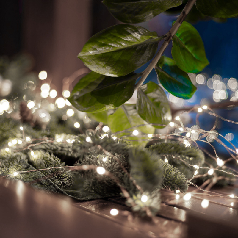 Home LED fényfüzér, hidegfehér (ML 50/WH)