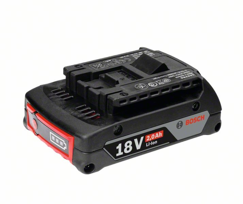 Bosch 18 V, 2,0 Ah akkukészlet Professional (1.600.Z00.036)