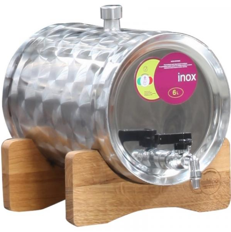 Inox 6 l-es Panka pálinkatartály (15741)