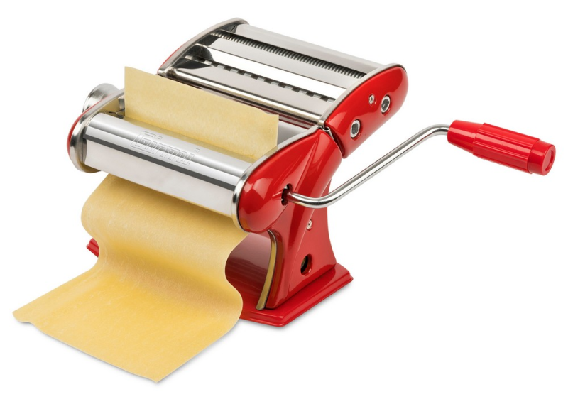 Girmi IM92 kézi tésztagép, 7 vastagság, piros színű (15462)