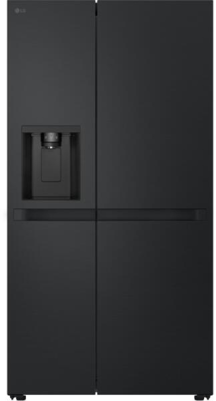 LG GSLC41EPPE Side-by-Side hűtőszekrény, 641L, matt fekete