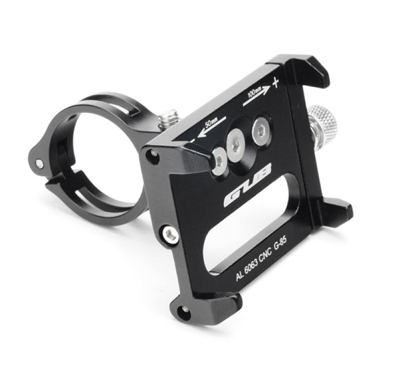 GUB kerékpáros telefontartó (360°-ban állítható, fém kormányra rögzítő, 4-6.7