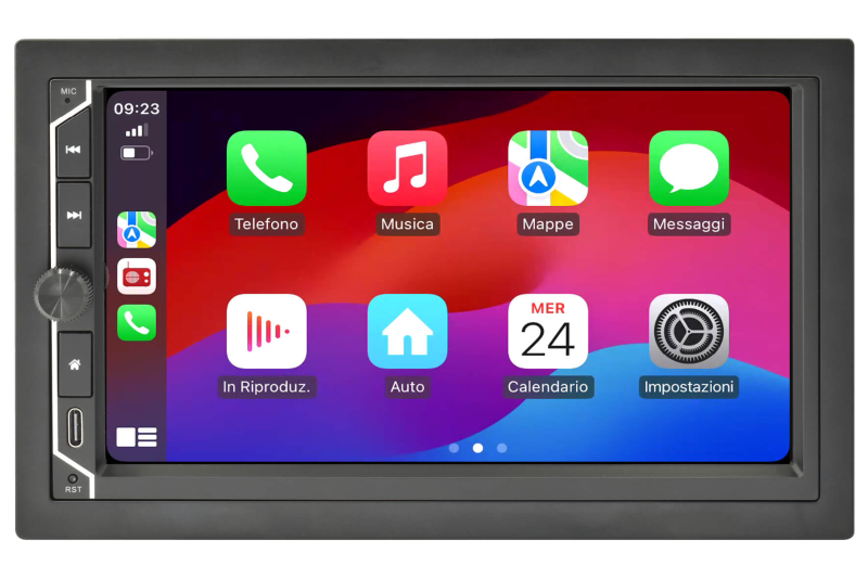 Phonocar VM018 autós multimédia Apple CarPlay, Android Auto, 6,75