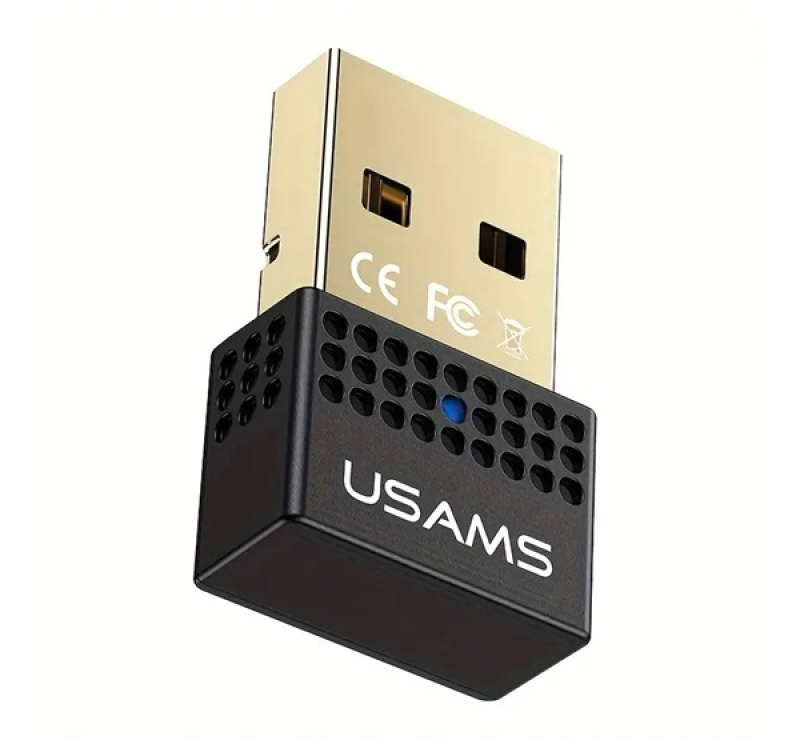 Usams bluetooth adapter (USB, v5.3) FEKETE