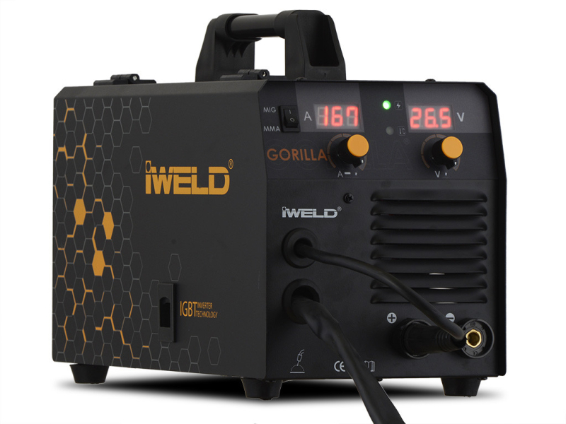 Iweld Gorilla Pocketmig 165 Fixiflux ívhegesztő inverter