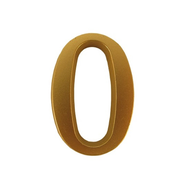 SB  ajtószám öntapadós matt arany 0 (3970160)