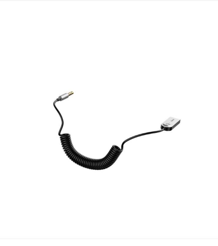 Baseus USB Bluetooth 5.0 AUX adapter jack kábel, fekete (CABA01-01)
