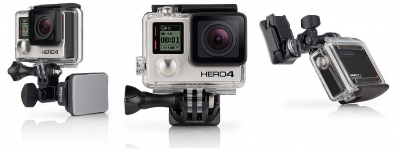 GoPro Helmet Front + Side Mount sisakra rögzítő állvány (AHFSM-001)