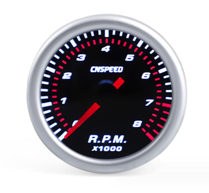 Fordulatszám mérő fekete számlappal (84023)