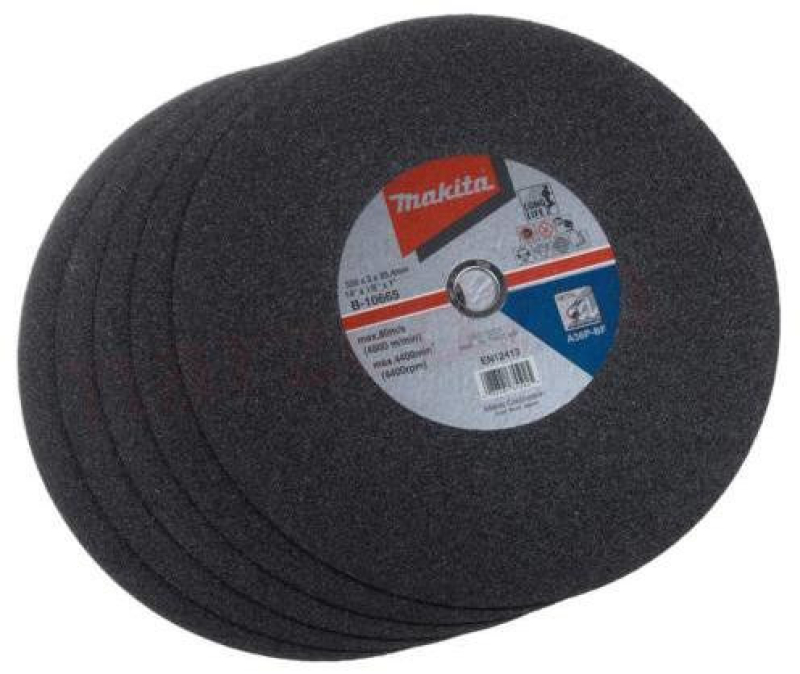 Makita vágókorong acél, 355x3mm 5db/csomag (MAK-B-10665-5)