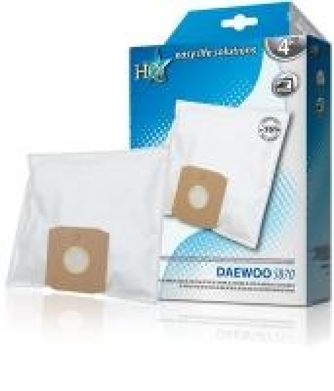 Mikroszálas porzsák 4 db + 1 db motorvédő szűrő porszívóhoz (W7-52702/HQF)