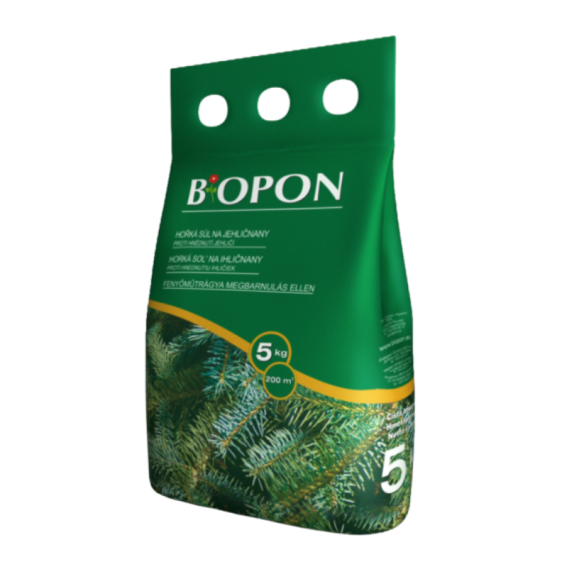 Biopon tűlevelű barnulása elleni növénytáp 5kg (B1123)