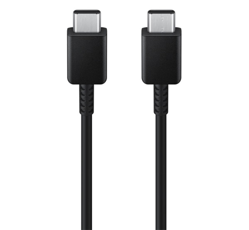 Samsung adatkábel (Type-C - Type-C, 3A, 100W, gyorstöltő, 180cm) FEKETE