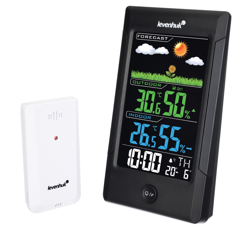 Levenhuk Wezzer Teo TH40 hőmérséklet- és páratartalom-mérő (81388)