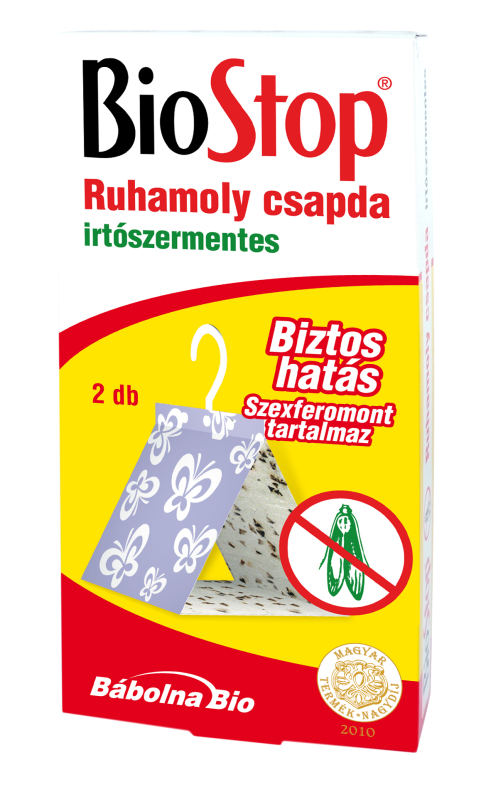 BioStop ruhamoly csapda 2 db