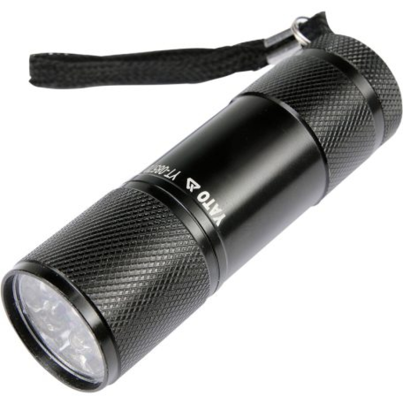 Yato LED-es zseblámpa 3W, 9LED, elemes (YAT-08570)