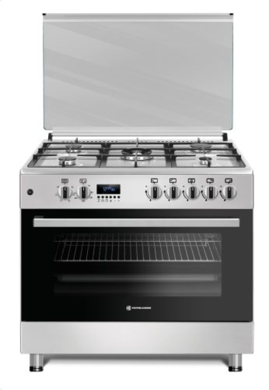 NOVACOOK Exclusive Line 90 kombinált tűzhely 90x60 inox (F9S50E6-HI)