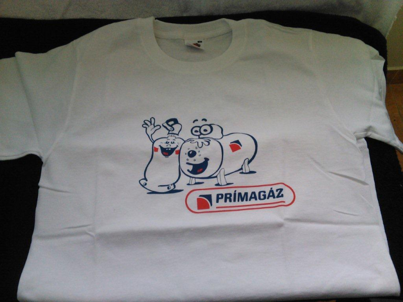 Prímagáz póló L-méret