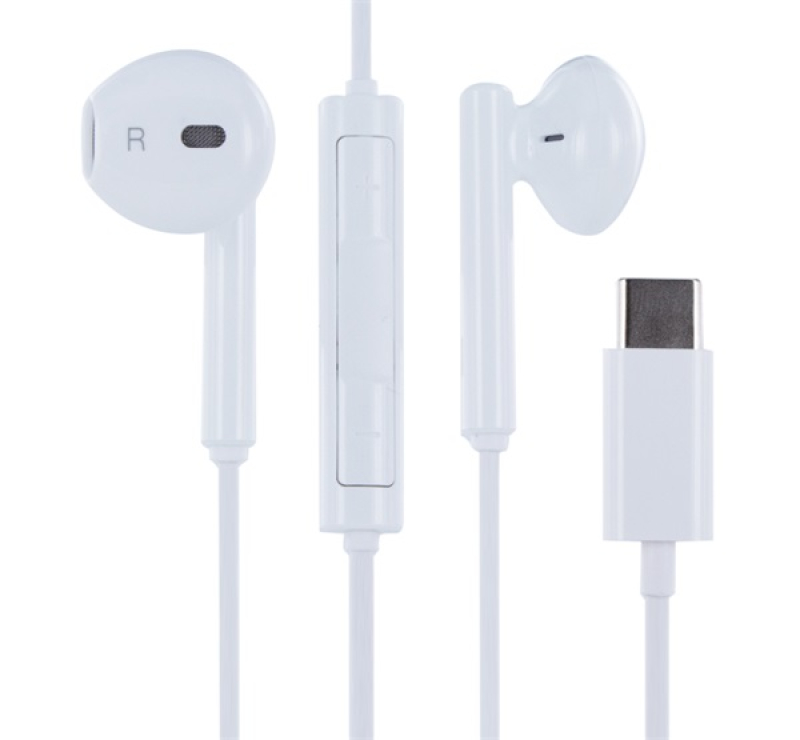 HUAWEI fülhallgató SZTEREO (Type-C, mikrofon, felvevő gomb, hangerőszabályzó) FEHÉRCM33_W_BULK / 550