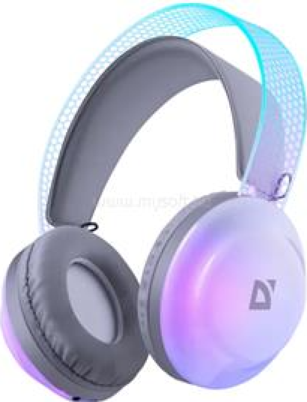 Defender Vezeték nélküli sztereó headset FreeMotion B651 fehér, RGB, Bluetooth