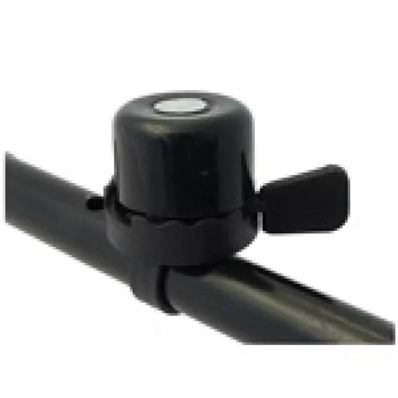 Kerékpárcsengő 40mm fém + műanyag fekete (8920262)