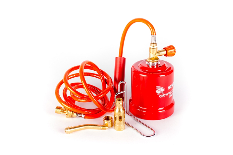 Oxyturbo Oxyflex Iron gáz forrasztólámpa, tömlős (OX-524000)