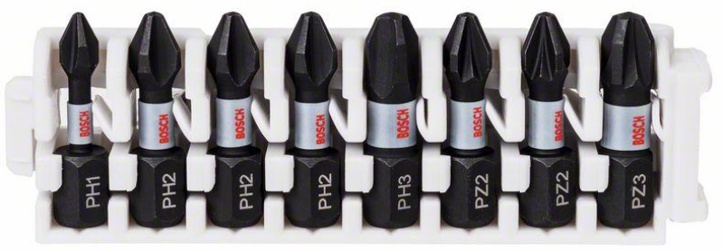 Bosch Impact Control vegyes csavarbit csomag  - 8 db (2608522323)