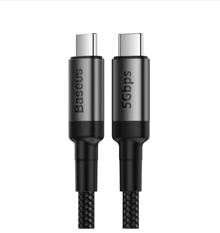 Baseus Cafule tartós nylon fonott kábel 1m ( CATKLF-GG1)