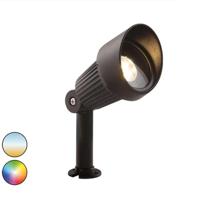 Garden Lights Focus Smart Zigbee spotlámpa alumínium, fekete (3221011 - 3221011.120)