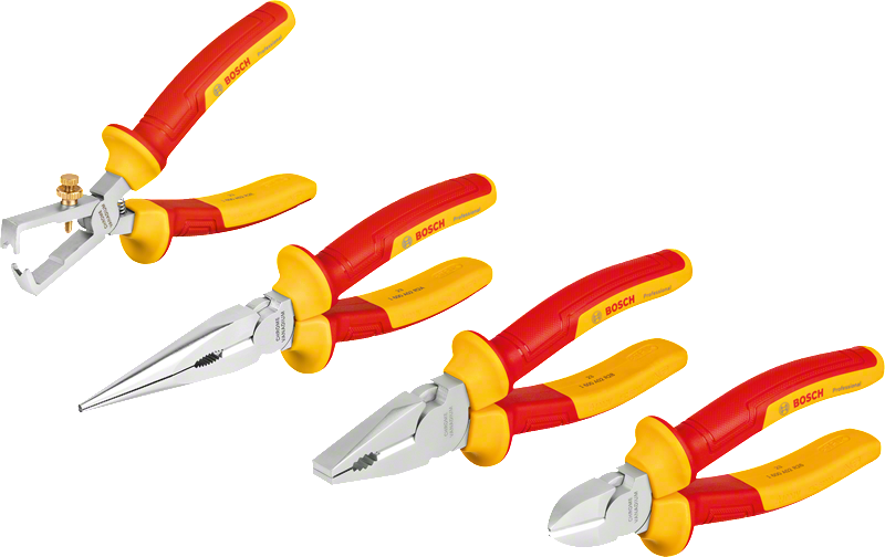 Bosch 4 részes kombinált fogó készlet (1600A02NG1)