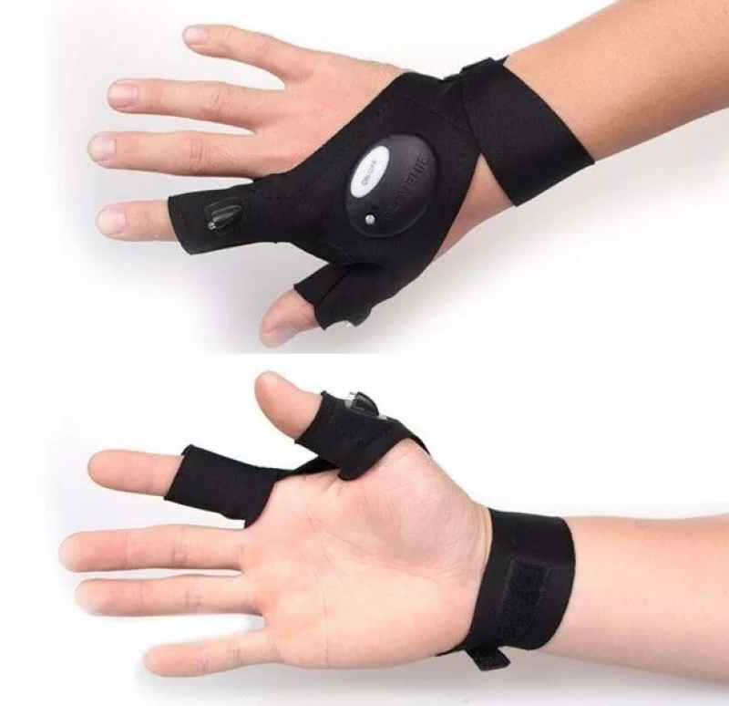 Világító LED kesztyű (W16293)