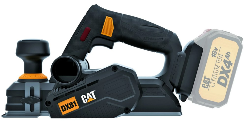 CAT DX81B Power+ elektromos gyalu akku nélkül (15730)