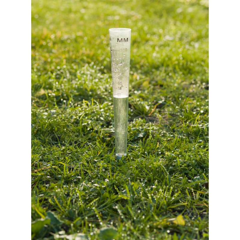 NATURE Esőszintmérő aluminium 160ml 30,5x4cm (6080069)