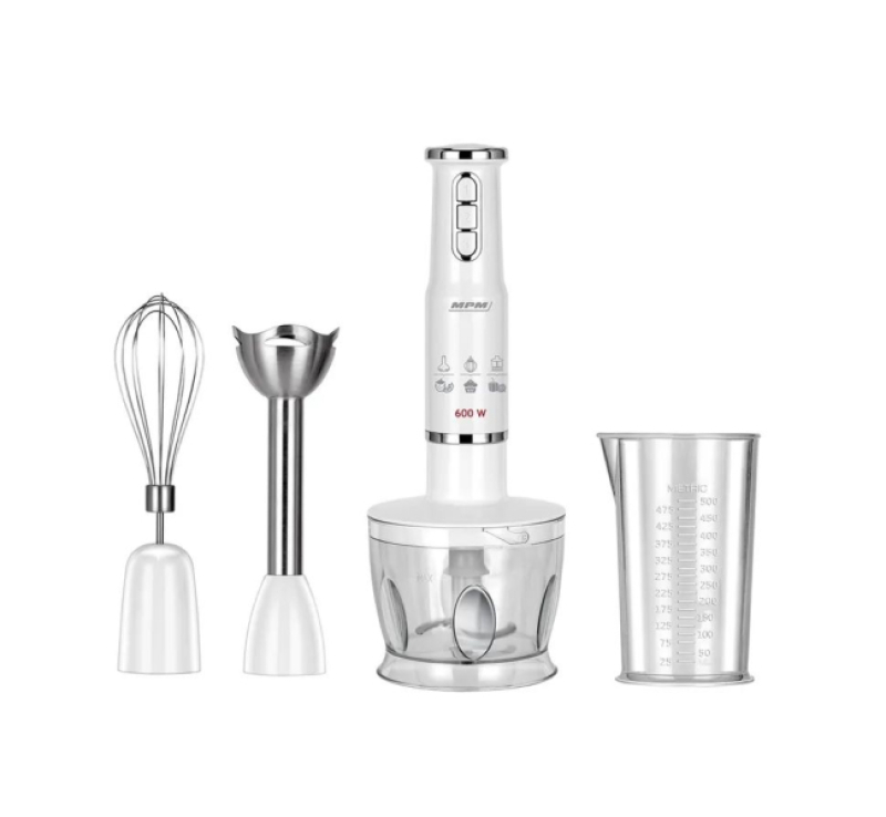 MPM botmixer készlet fehér, 600W (MBL-43)