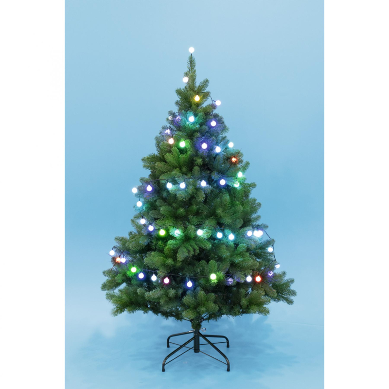 Home LED-es gömb fényfüzér, színváltó 4,9 m (KBC 50)