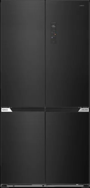 MPM Side by Side hűtőszekrény fagyasztóval 505L, sötét inox (MPM-503-SSI-10)