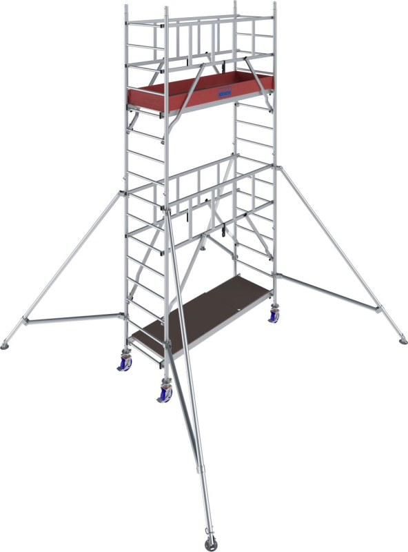Krause Monto ProTec 1000 System alumínium gurulóállvány, 5,2 m (949554)