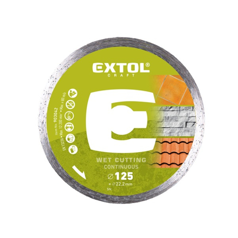 Extol Craft gyémántvágó csempevágáshoz 230×2,4×22,2mm (903045)