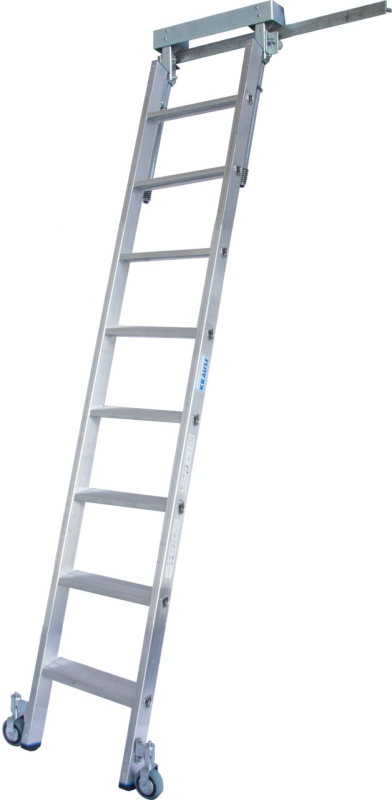 Krause Stabilo lépcsőfokos polclétra T-sínes rendszerhez, 1x8 (815637)