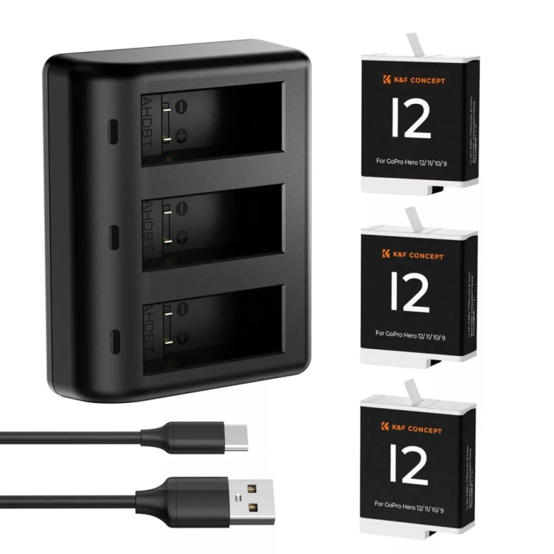 K&F Concept HERO 12 hordozható akkumulátorcsomag (KF-28-0032V1)