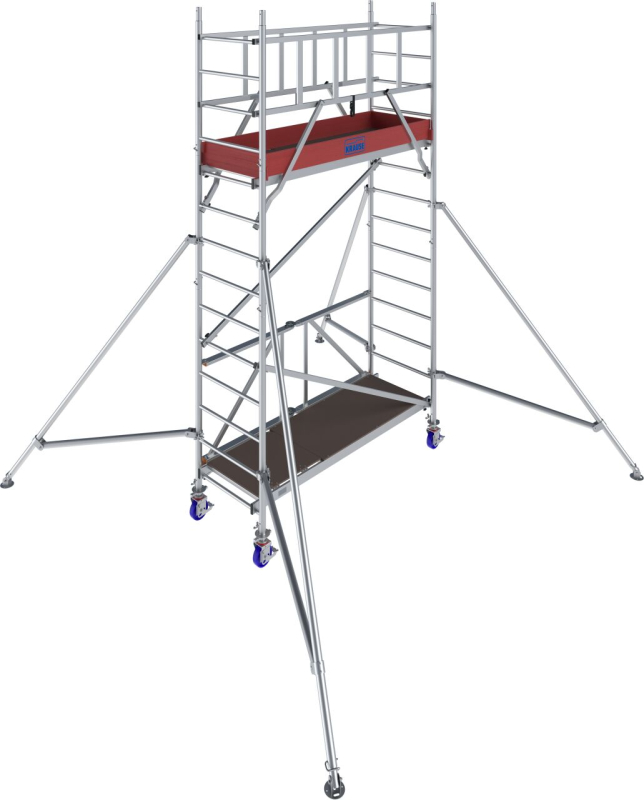 Krause Monto ProTec XS 1000 System alumínium összecsukható állvány, 4,7 m (949776)