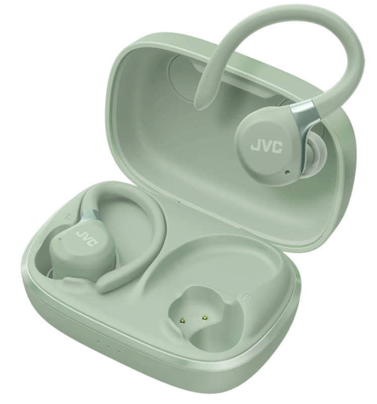 JVC HA-EC75T-G-U True Wireless sport fülhallgató, zöld (15353)