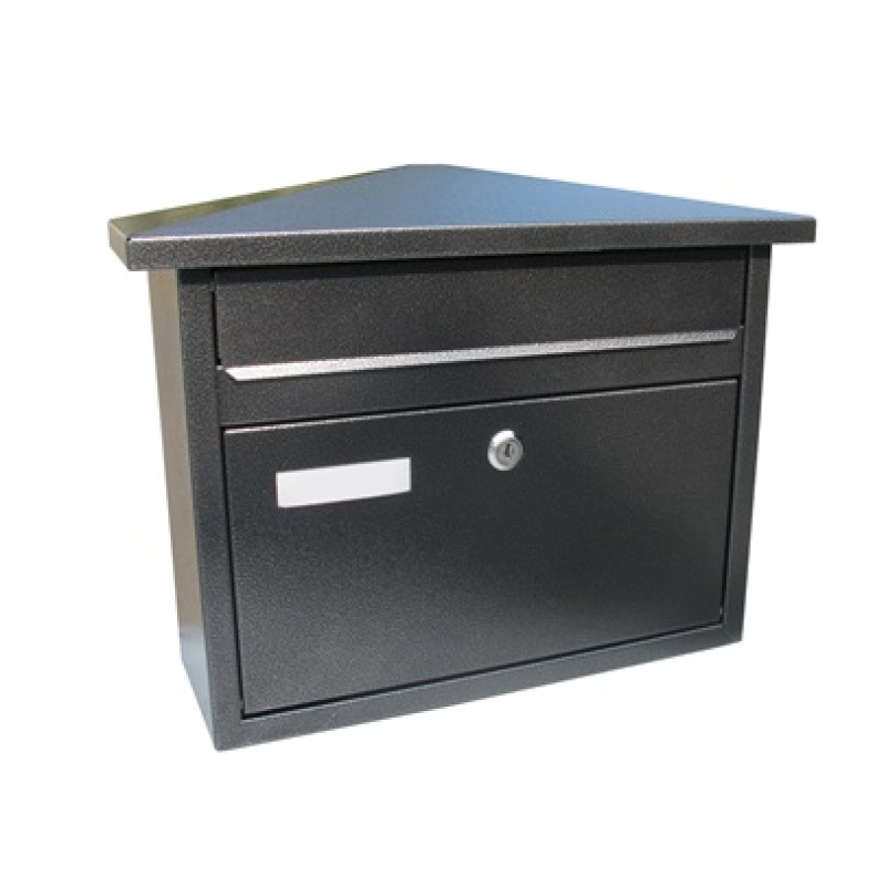 Postaláda Apolló záras szürke (3490133)