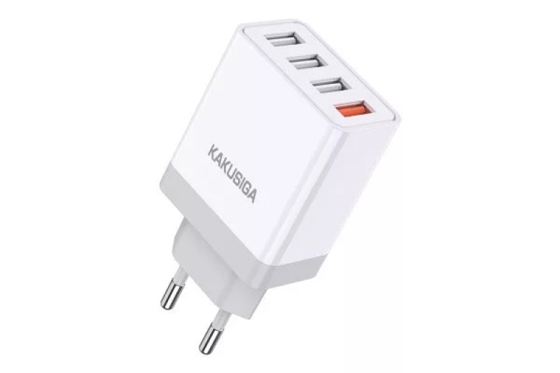 KAKUSIGA KSC-912 YUANDA 4XUSB hálózati töltő QC3.0 28.5W