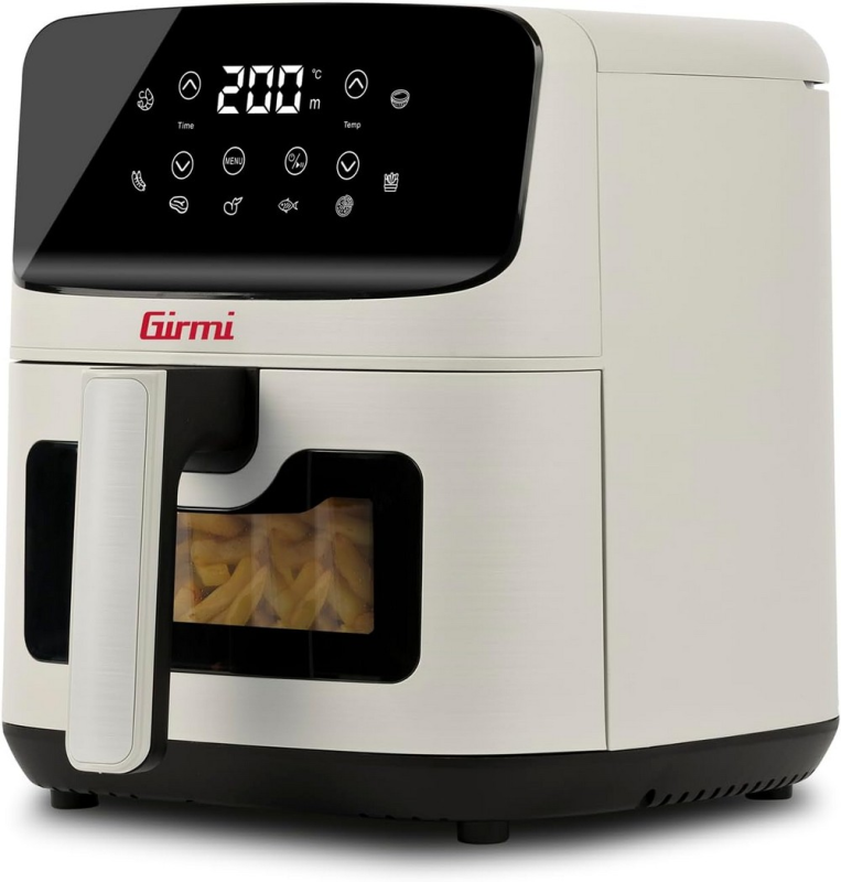 Girmi FG27 Ecofrit Lite forrólevegős sütő 4,2L, homok-bézs szín (15543)